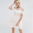 Lace Sheer Dress (Size S,M)